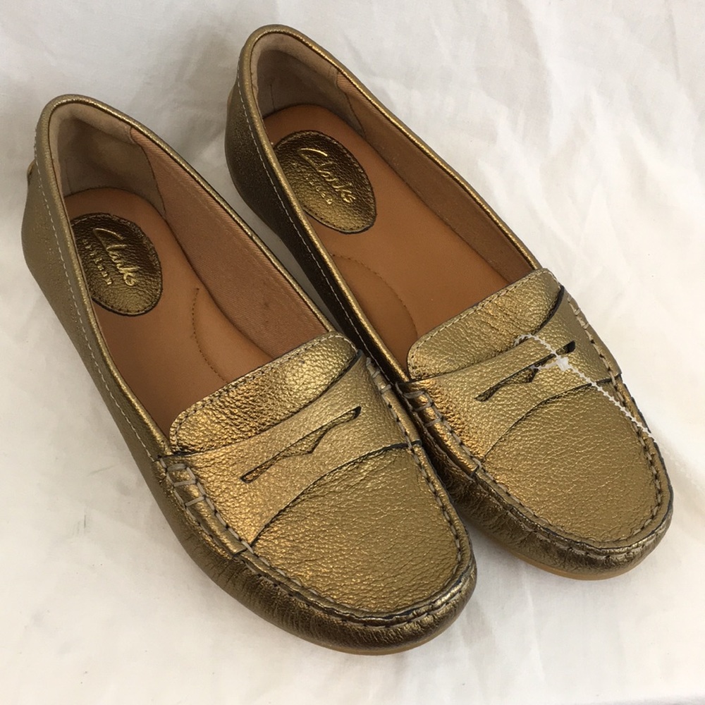 *Clarks Artisan Women's Doraville Nest Gold NEW